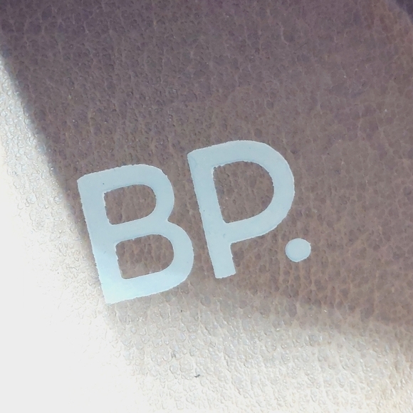 NEW Bp Brynne Tan Faux Suede Block Heel Pointy Toe Ankle Booties W660 - Picture 10 of 12